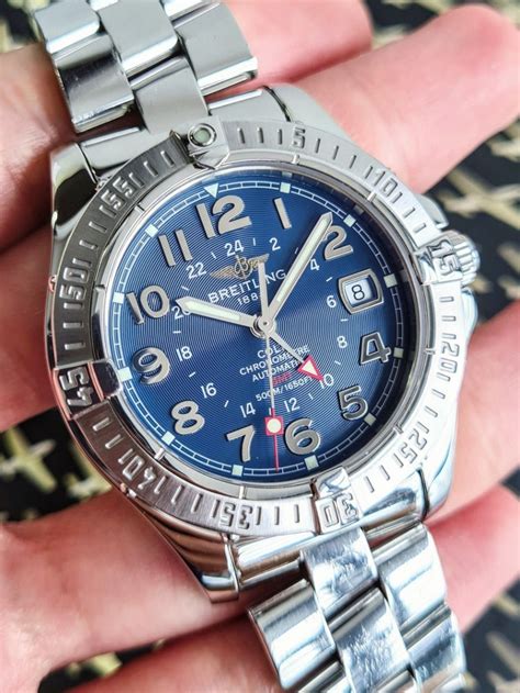 breitling colt leather|breitling colt chronometre.